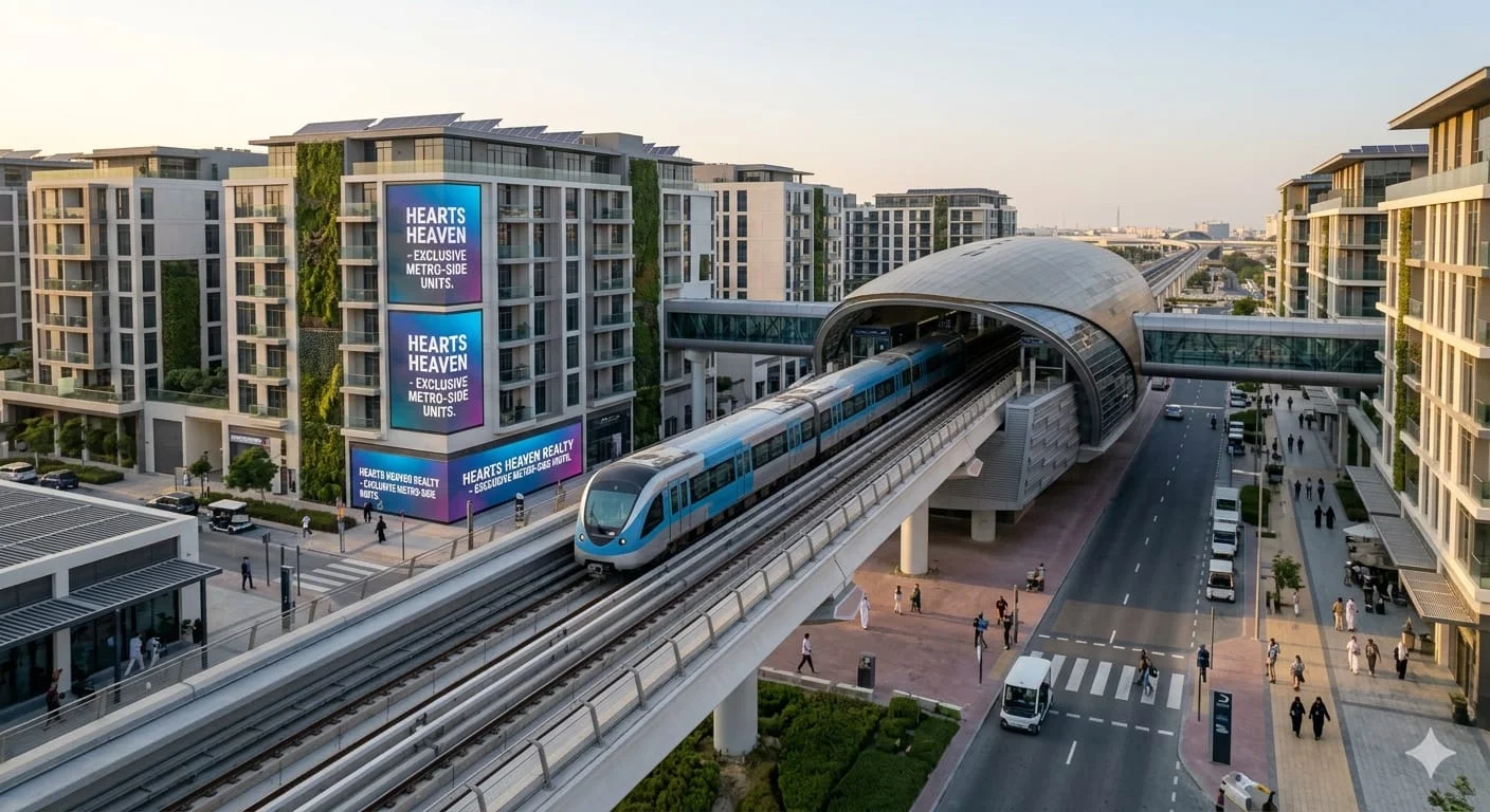 Ready to Move Flats Near Metro Dubai