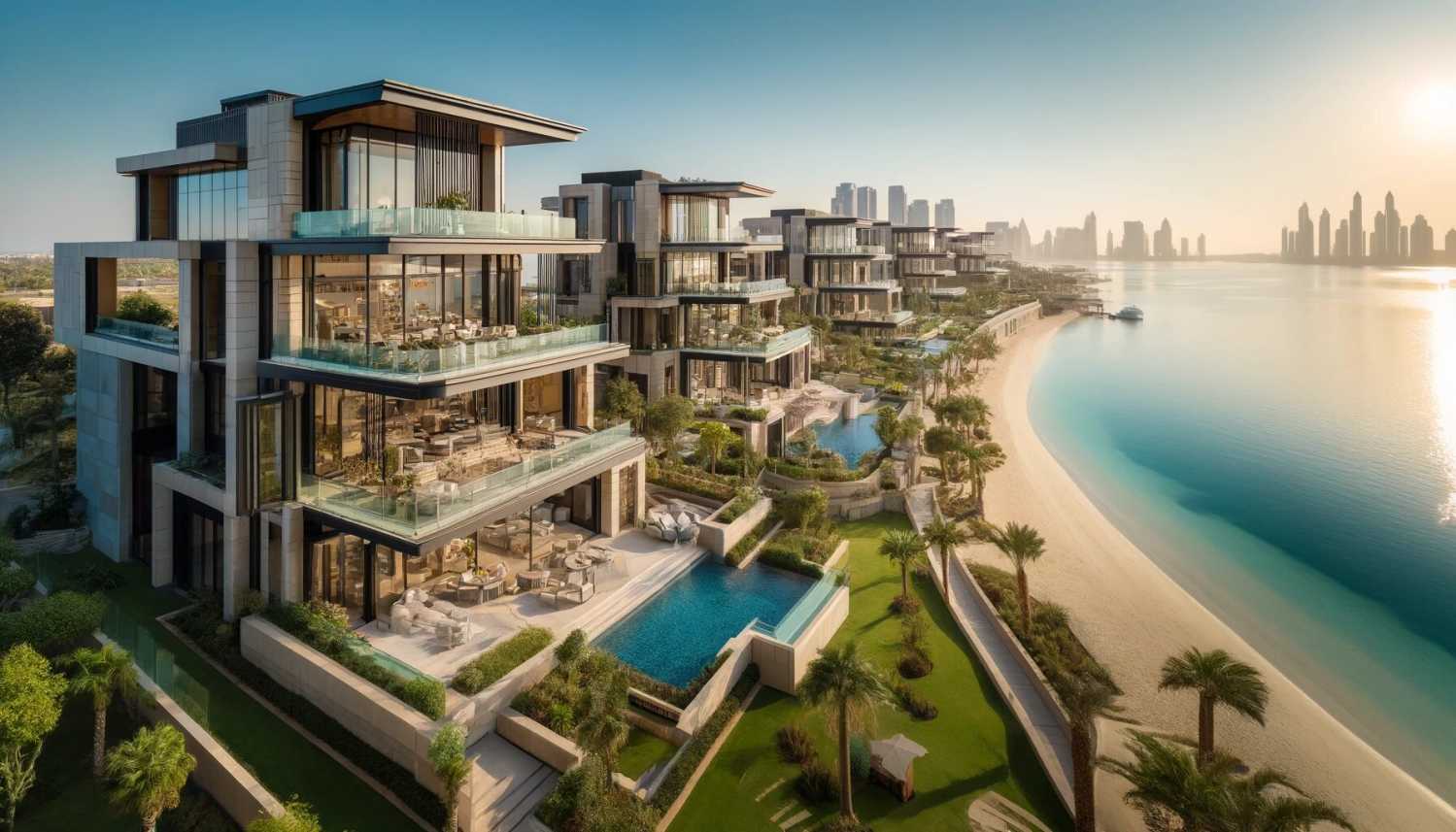 Palm Jumeirah Homes with Sea Views