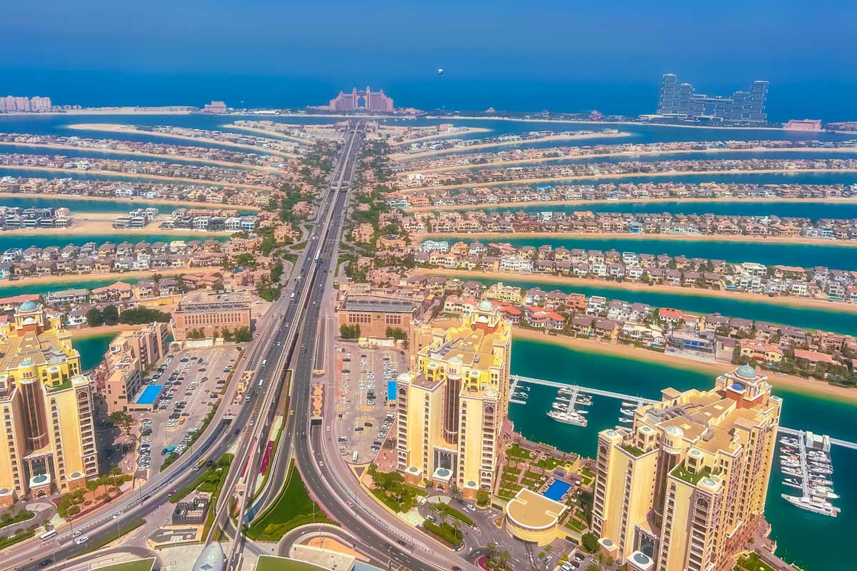 Prime real estate in Palm Jumeirah