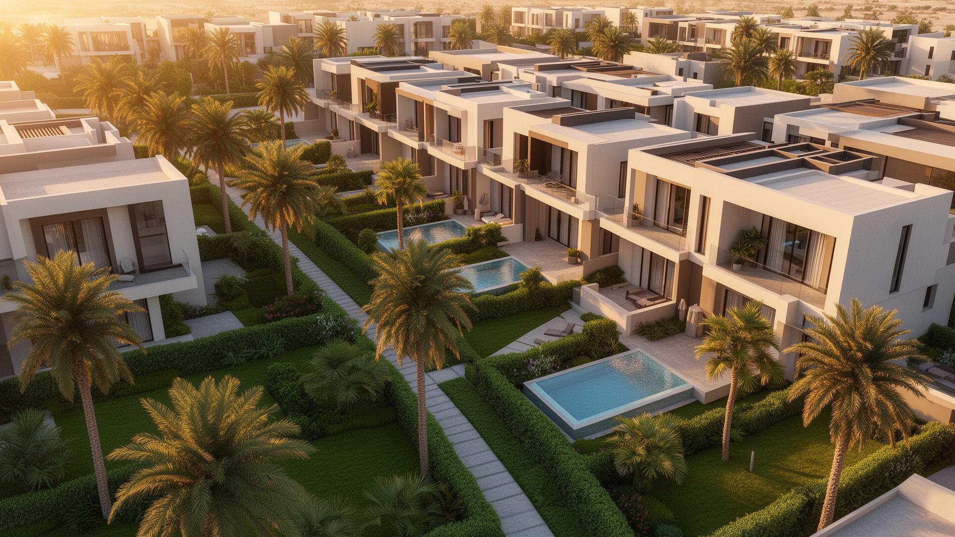 Greenz by Danube community aerial view